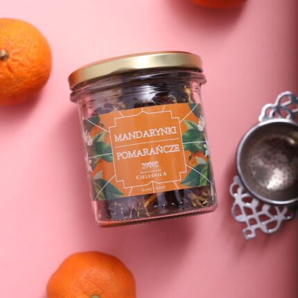 Herbata mandarynki z pomarancza manufaktura cielesnica
