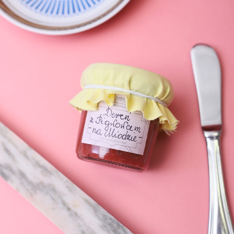 Manufaktura cielesnica konfitura deren z pigwocem