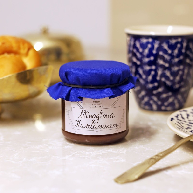 Manufaktura cielesnica konfitura winogrono z kardamonem